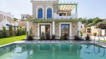 Kadikalesi authentic stone villa for sale in Bodrum